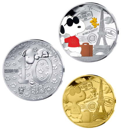 スヌーピー銀貨　合計6枚 スヌーピー銀貨 合計6枚 スヌーピー銀貨 合計6枚 金属工芸