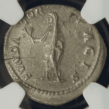 ●一点モノ● ローマ帝国 AD193-211 セプティミウス・セウェルス デナリウス銀貨 NGC Ch VF