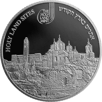 イスラエル 2022年 聖墳墓教会 銀メダル プルーフライク