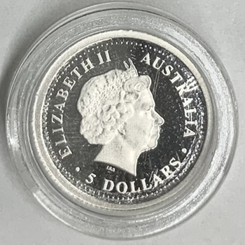 ●一点モノ● オーストラリア 2005年コアラ 1/20ｏｚ 5ドルプラチナ貨  プルーフ