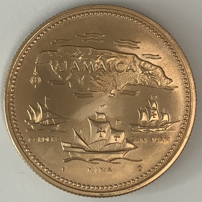 ジャマイカ-Jamaica. Silver/etc. 銀貨他プルーフセット3点揃