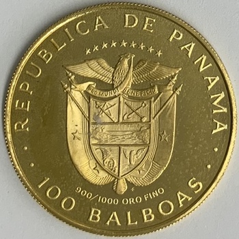 【楽天スーパーセール】 パナマ Panama 1978 75バルボア プルーフ金貨 パナマ独立75周年 コレクション