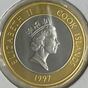 クック諸島 2023年 美の巨匠 クロード・モネ 10ドルカラー銀貨