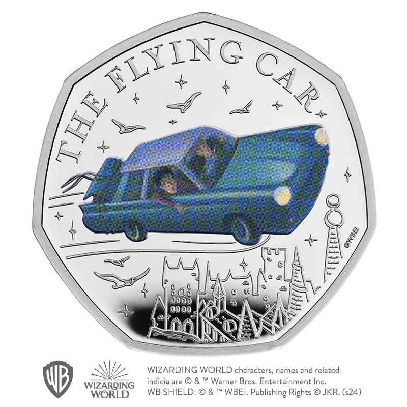 2022 8グラム イギリス ハリー・ポッター25周年 銀貨 プルーフ