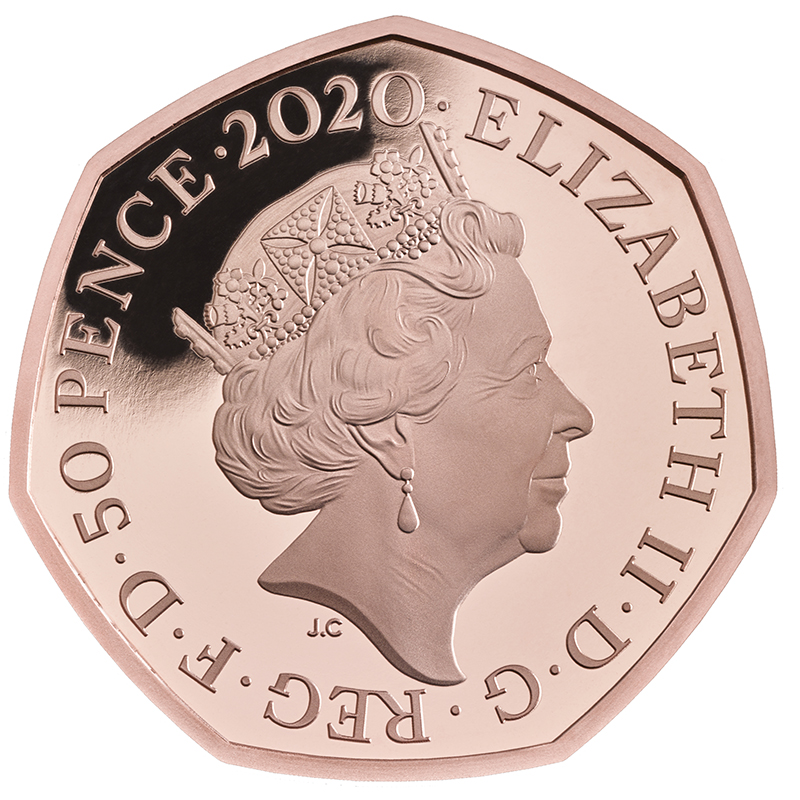 英国 2020年 くまのプーさん コインコレクション くまのプーさん 50ペンス金貨 プルーフ