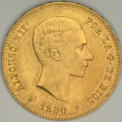 スペイン 1878年 25ペセタ金貨 | www.victoriartilloedm.com