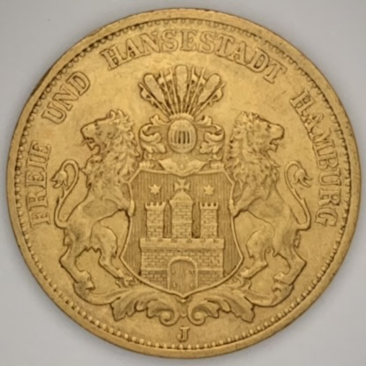 1888年 ドイツ帝国 20マルク金貨 コレクション 旧貨幣/金貨/銀貨/記念