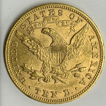 ●一点モノ● アメリカ 1894年Yｰ24a 通常貨 女神頭像 10ドル金貨 軽度クリーン 美品