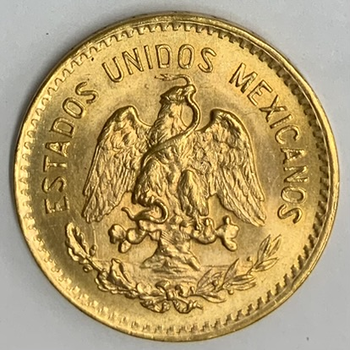 ●一点モノ● メキシコ 1959年KM473/Y58 ミゲル・イダルゴ 10ペソ金貨  極美+　AU+